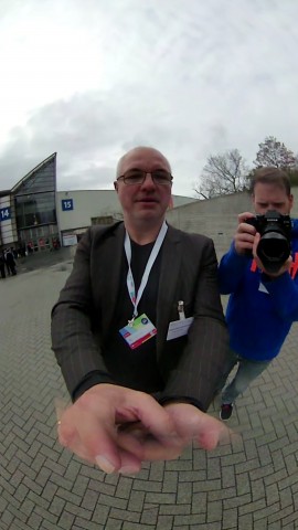 Bild von der Cebit 2017 (Foto: Yoho VR)